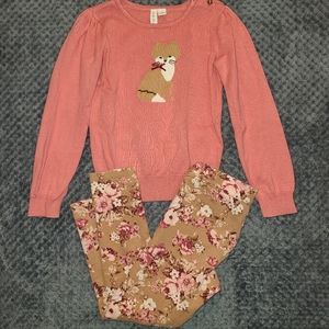 Janie and Jack Fox Set